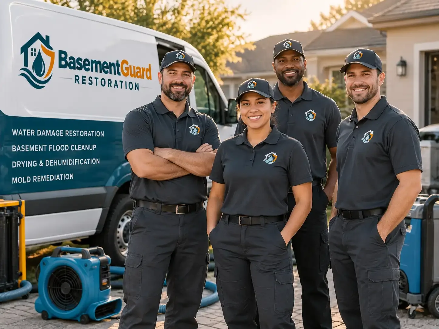 Basement Water Damage Restoration company in Gypsum, OH